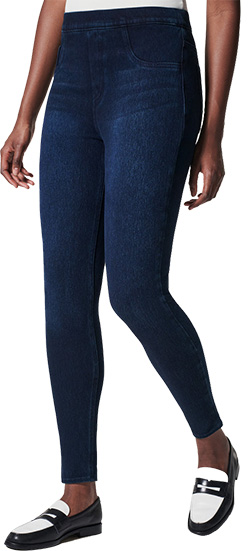 Tummy control jeans - SPANX Jean-ish Leggings | 40plusstyle.com
