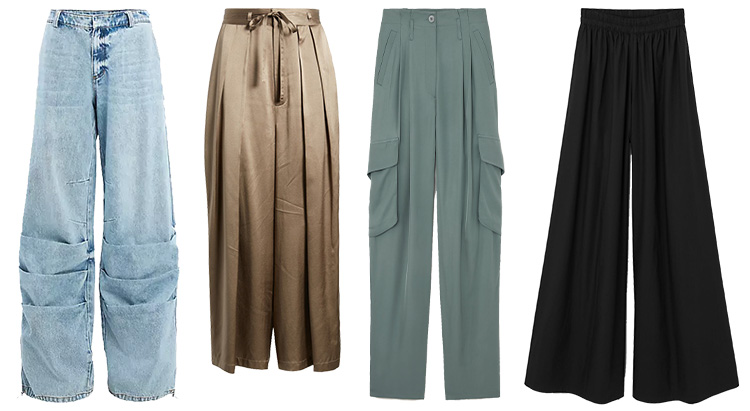 Draped and ruched pants | 40plusstyle.com