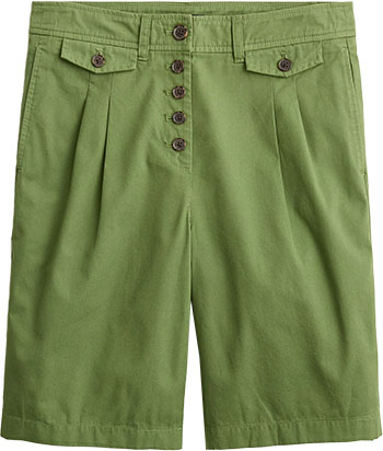 J.Crew Button-front Chinos | 40plusstyle.com
