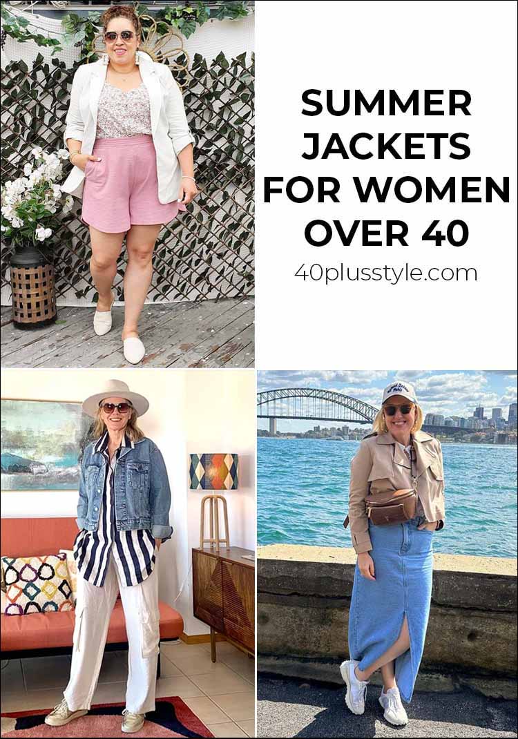 The best summer jackets for women | 40plusstyle.com