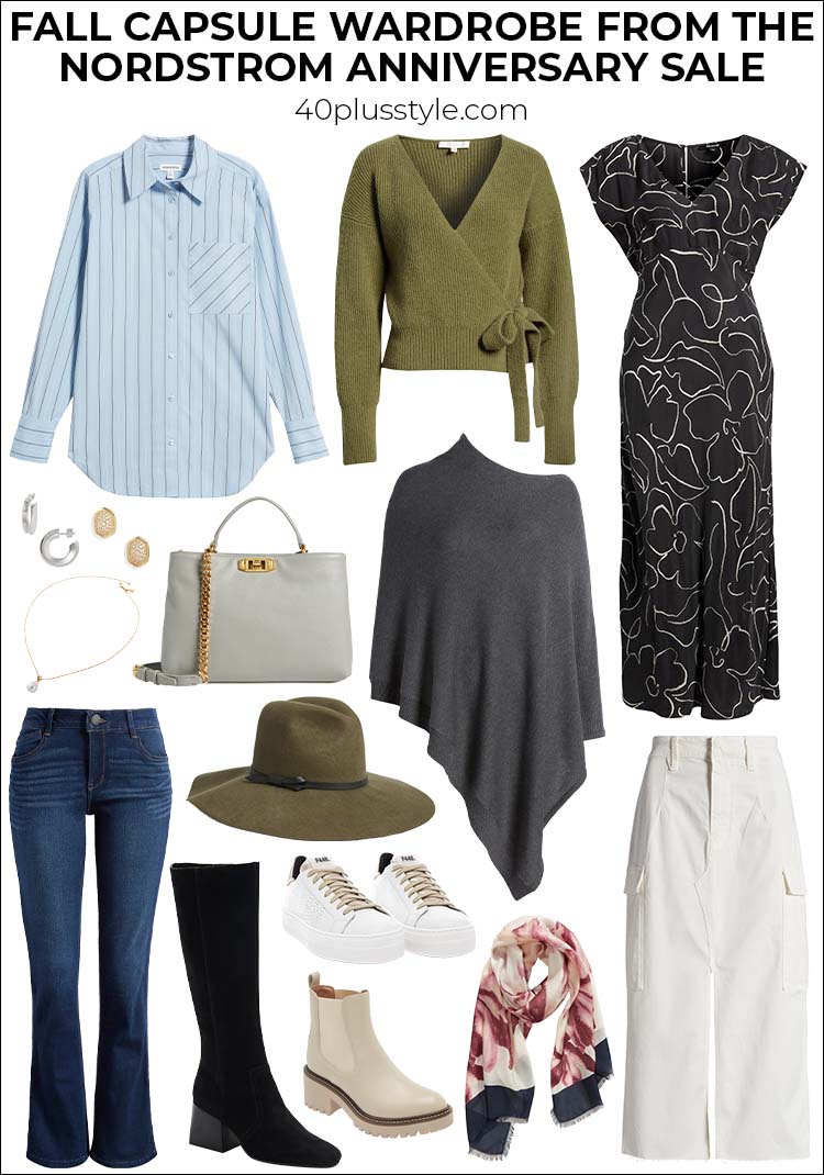 Creating your fall 2024 wardrobe from the Nordstrom Anniversary Sale | 40plusstyle.com