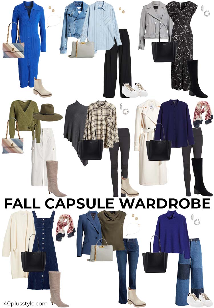 Fall 2024 capsule wardrobe | 40plusstyle.com