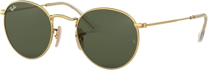Ray-Ban Rb3447n Round Flat Lens Sunglasses | 40plusstyle.com