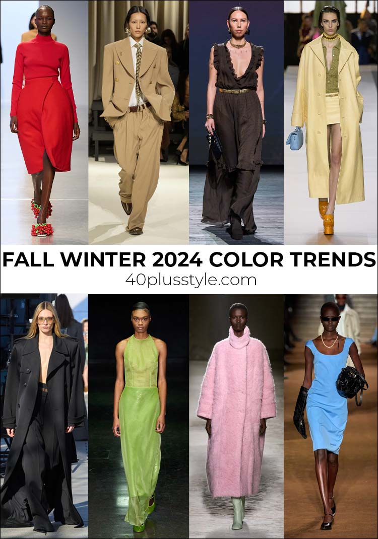 Colors to wear in fall 2024: all the color trends you need to know 40plusstyle.com