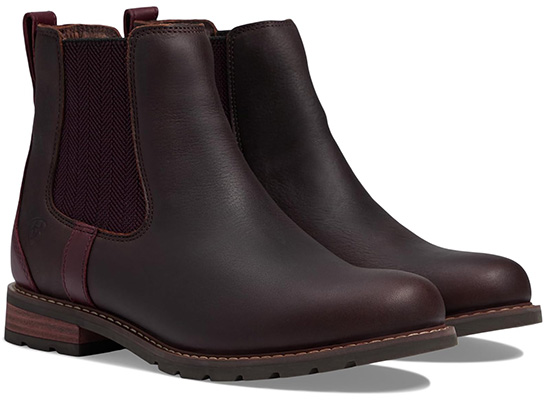 Ariat Wexford Waterproof Chelsea Boots | 40plusstyle.com