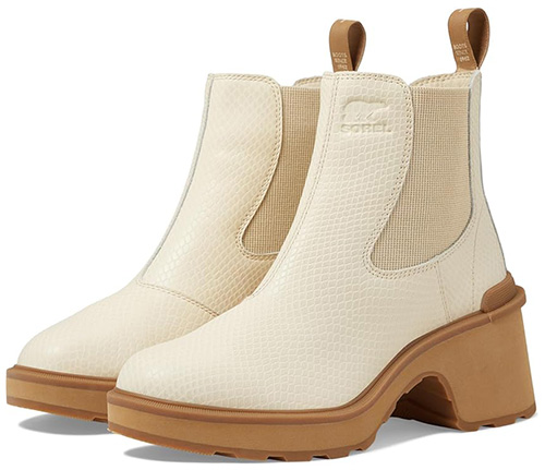 SOREL Hi-Line Heel Chelsea Boots | 40plusstyle.com