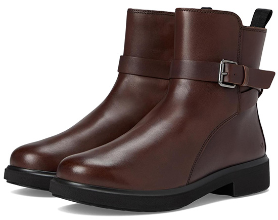 ECCO Amsterdam Waterproof Buckle Ankle Boots
 | 40plusstyle.com