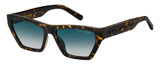 Marc Jacobs 55mm Gradient Cat Eye Sunglasses | 40plusstyle.com