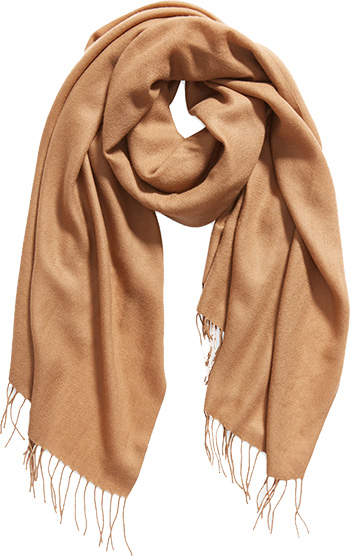 Nordstrom Tissue Weight Wool & Cashmere Scarf | 40plusstyle.com