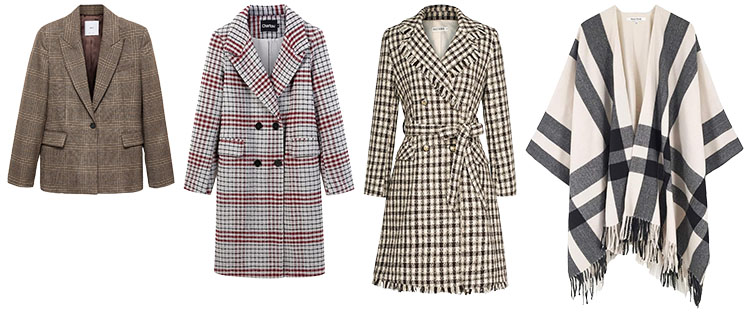 Plaid coats for fall | 40plusstyle.com