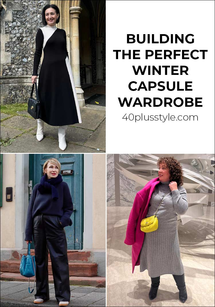 Building the perfect winter capsule wardrobe: all the cold weather essentials you need | 40plusstyle.com