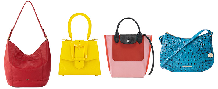 Bright handbags | 40plusstyle.com