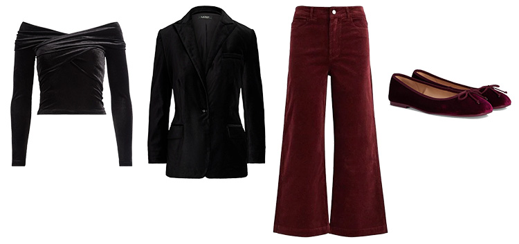 Velvet outfits | 40plusstyle.com