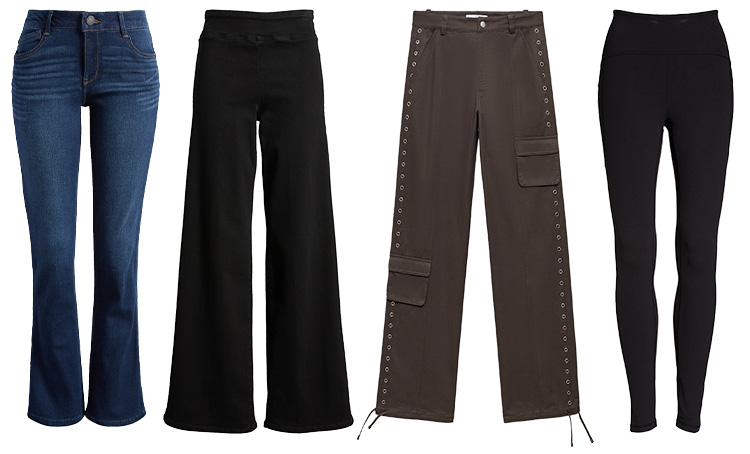 Winter capsule wardrobe: jeans and pants | 40plusstyle.com