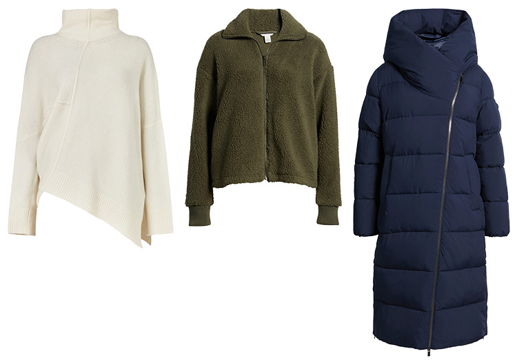 Sweaters and coats for winter | 40plusstyle.com