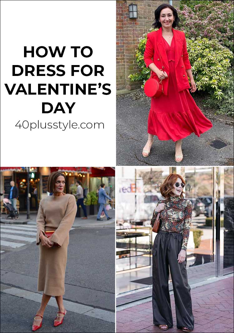 How to dress for Valentine's day? | 40plusstyle.com