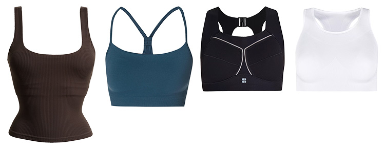 Sports bras | 40plusstyle.com