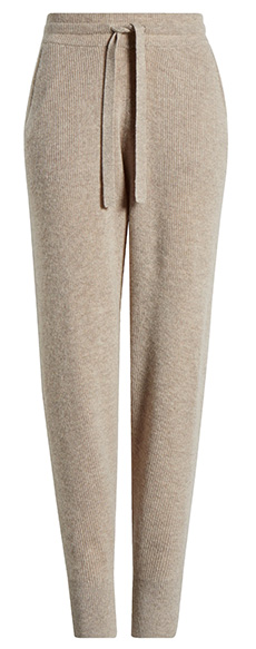 Zella Wool & Cashmere Knit Joggers | 40plusstyle.com