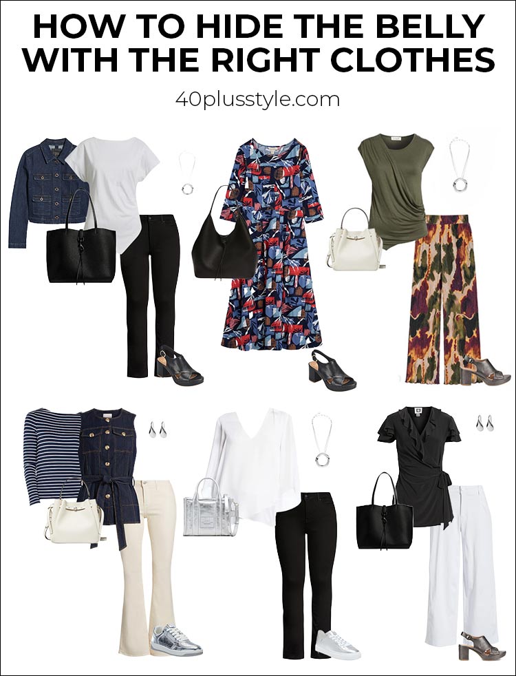 14 sure-fire ways to hide your belly with the right clothes | 40plusstyle.com