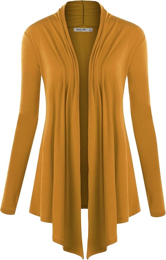 Travel clothes for women - draped cardigan | 40plusstyle.com
