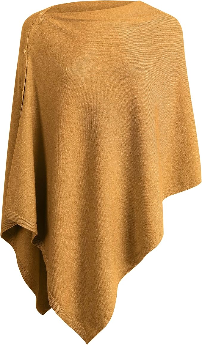 Travel clothes for women - poncho | 40plusstyle.com