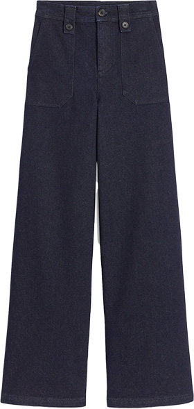 Boden Mid Rise Button Detail Jeans | 40plusstyle.com