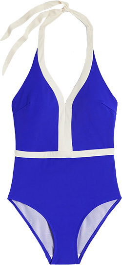 Boden Ios V Panel Swimsuit | 40plusstyle.com