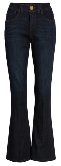 Wit & Wisdom Brittany 'Ab'Solution Itty Bitty Bitty Bootcut Jeans | 40plusstyle.com