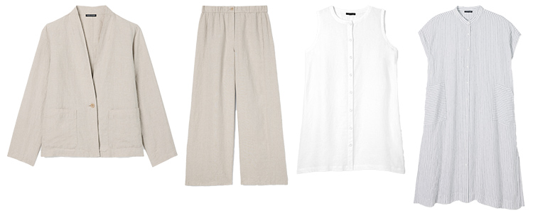 Eileen Fisher pieces | 40plusstyle.com