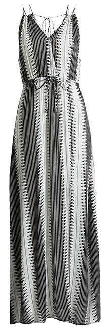 Elan Crinkle Gauze Cover-Up Maxi Dress | 40plusstyle.com