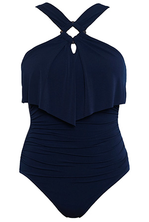 Magicsuit Halter Neck One-Piece Swimsuit | 40plusstyle.com