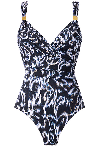 Best bathing suits for women - Miraclesuit Adorn Siren One-Piece Swimsuit | 40plusstyle.com