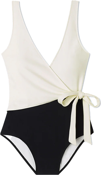 Summersalt The Perfect Wrap One-Piece | 40plusstyle.com
