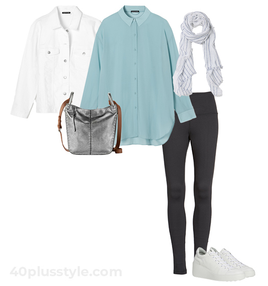 Denim jacket for spring | 40plusstyle.com