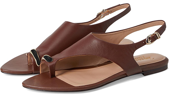 Stylish summer shoes - 27 EDIT Naturalizer Via Slingback Pointed Toe Sandals | 40plusstyle.com