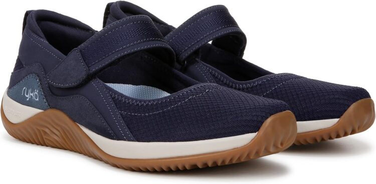 Rykä Echo Knit Mary Jane Sneakers | 40plusstyle.com