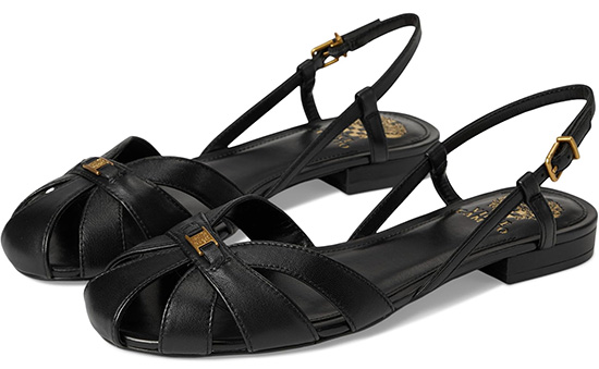 Stylish summer shoes - Vince Camuto Cacey Fisherman Flat Sandals | 40plusstyle.com