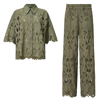 Summer events outfits - lace co-ordinates | 40plusstyle.com