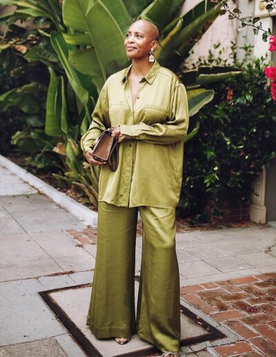 Nature's palette: how to wear earthy colors | 40plusstyle.com