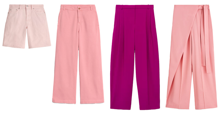 Pink pants and shorts | 40plusstyle.com