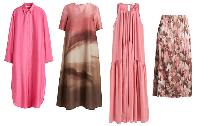 Pink dresses and skirts | 40plusstyle.com
