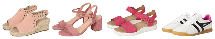 Pink shoes | 40plusstyle.com