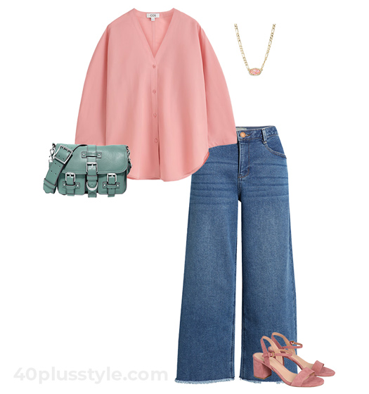 Jeans and a shirt | 40plusstyle.com