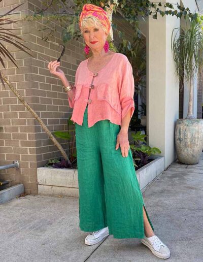 pink outfits | 40plusstyle.com
