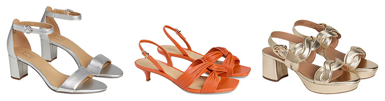 Shoes to go with your summer events outfits | 40plusstyle.com