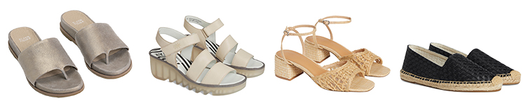 What to wear in hot weather - shoes | 40plusstyle.com