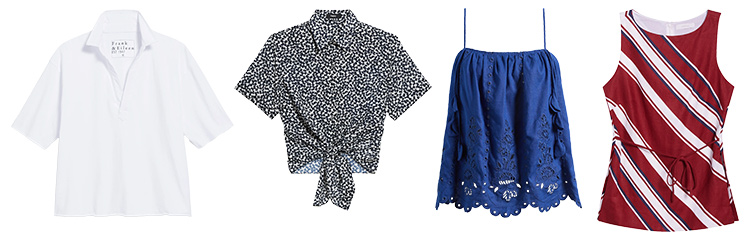 What to wear in hot weather - tops | 40plusstyle.com