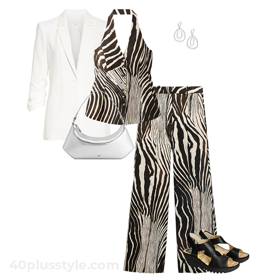 Animal print co-ordinates | 40plusstyle.com