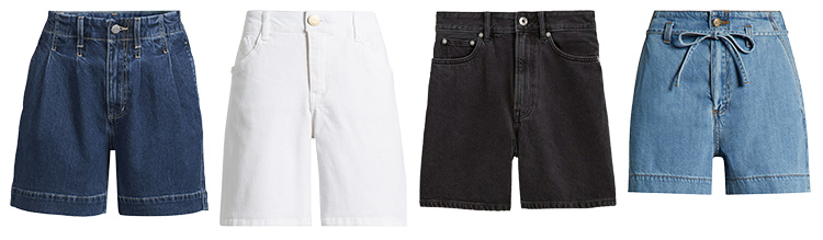 Denim shorts | 40plusstyle.com