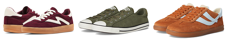 Earthy color sneakers | 40plusstyle.com